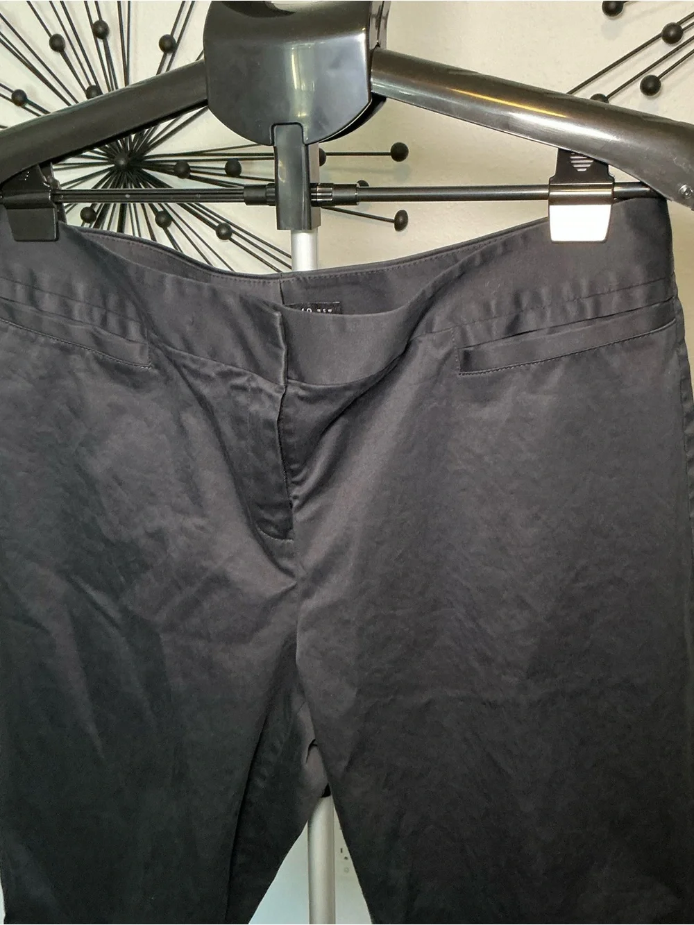 Lafayette 148 New York Black Cropped Dress Pants Size 10